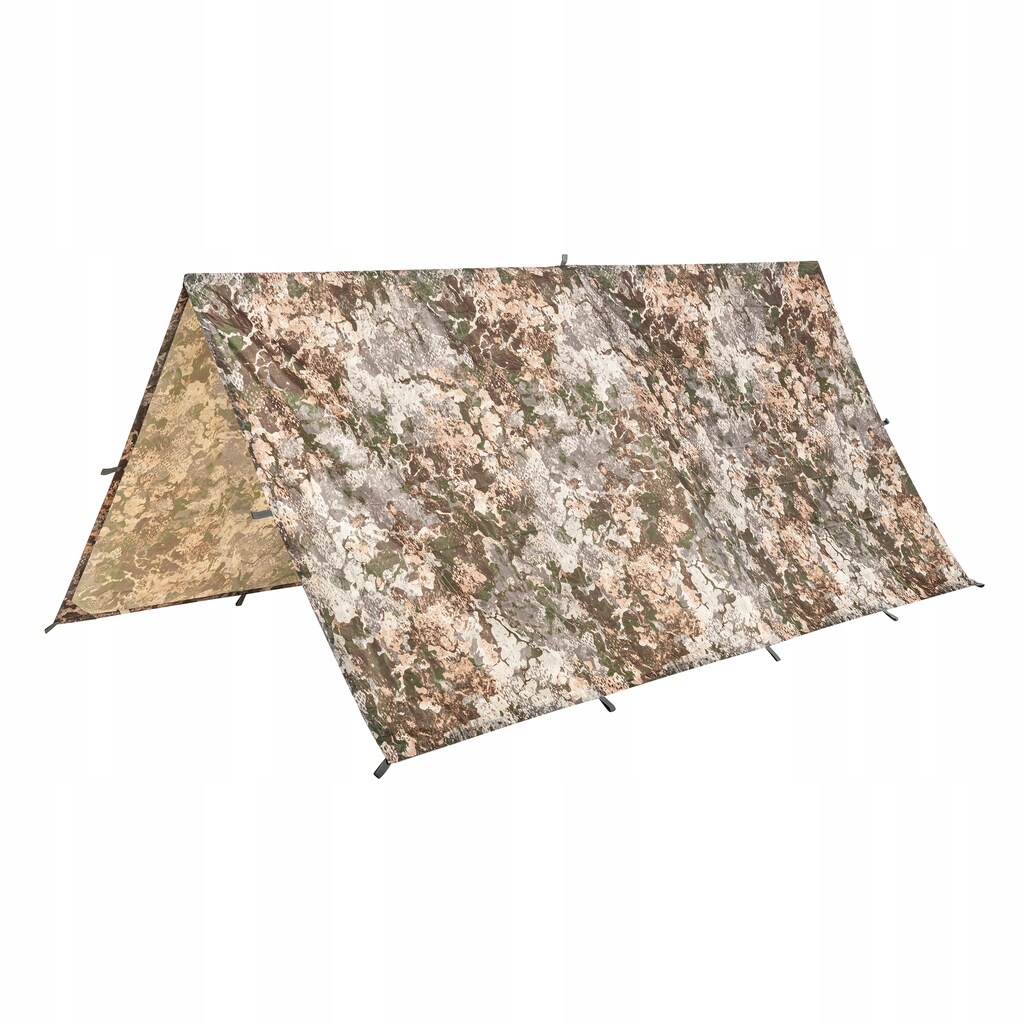 Plachta pro kempování Mil-Tec Tarp Tarpaulin Pe Ripstop 3 x 3 m Wasp I Z1B