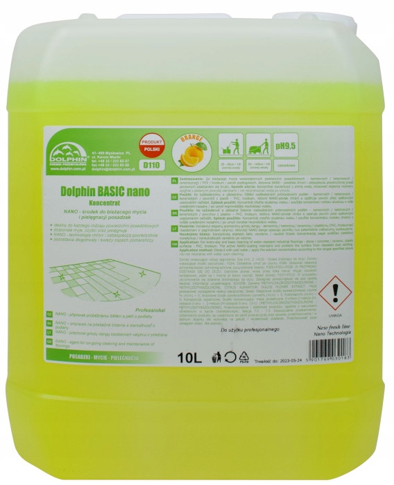 

Dolphin Basic Nano 10L Mycie Pielęgnacja Posadzek