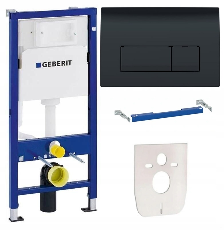 ZESTAW WC STELAŻ GEBERIT MISKA RIMLESS BEZRANTOWA DESKA WOLNOOPADAJĄCA SLIM EAN (GTIN) 5903938782367