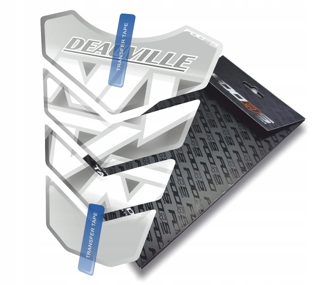 Tank-pad od firmy Fooqs Honda Nt-v 650 700 Deauville Bílý