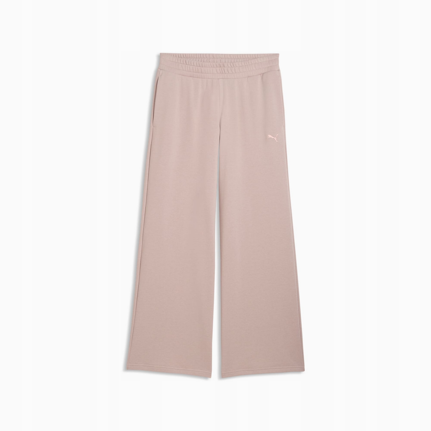 Dámské kalhoty Puma Ess Cat Comfort Wide Leg Tr Op růžové 69170389 r Xs