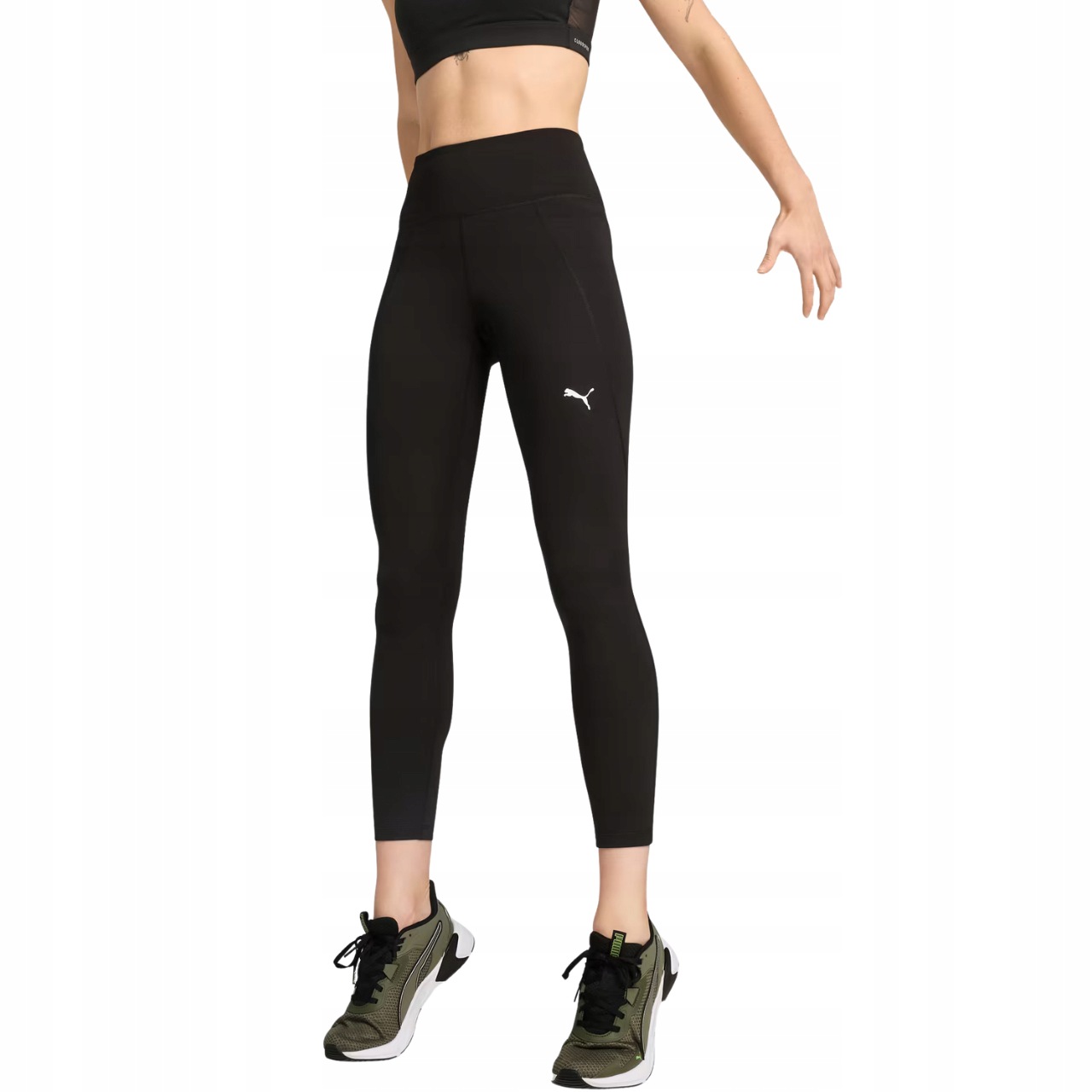 Dámské legíny Puma Tad Essential Tight-Hw černé 525900 01 2XL