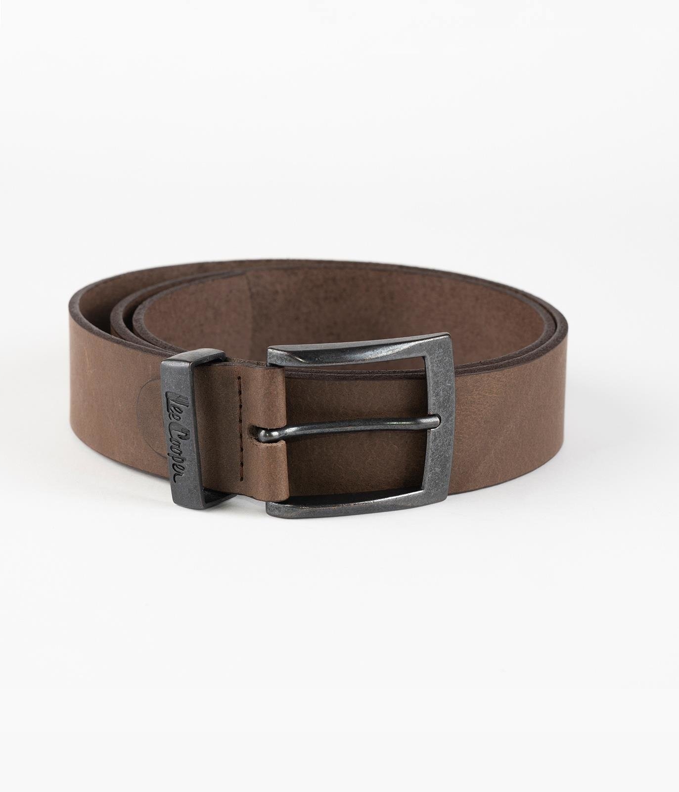 

Lee Cooper Skórzany pasek LCJ008 Brown r. XL