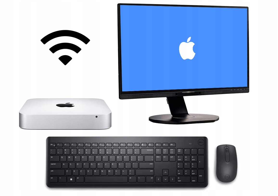 Zestaw komputerowy APPLE MAC Mini A1347 4x3.10GHz 8GB 240GB SSD