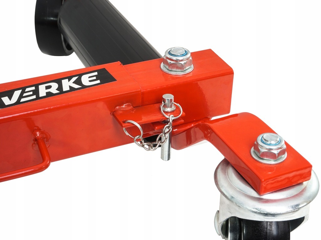 ROLKI TRANSPORTOWE WARSZTATOWE SERWISOWE ROLKA WÓZEK POD KOŁA SAMOCHODOWE Marka Verke