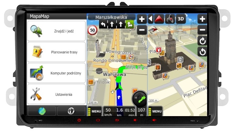 Rádio Navigácia Gps Android Seat Toldeo 2004-2015 Usb Wifi Carplay 2/64 Gb