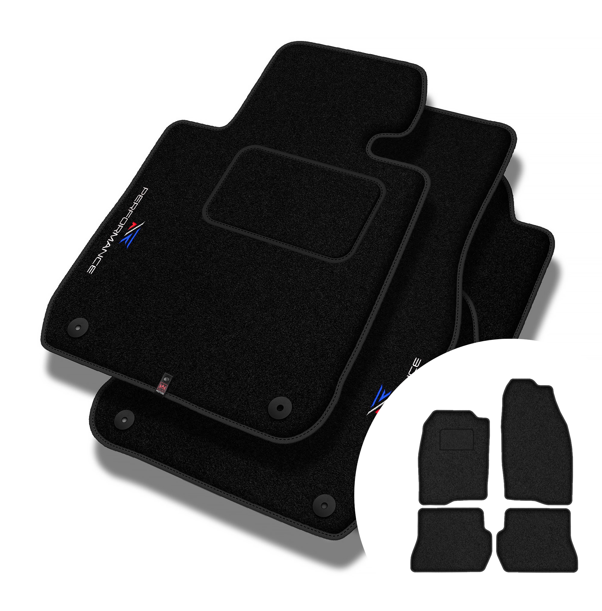 Velurové koberce Performance pro Ford Fusion 2002-2005