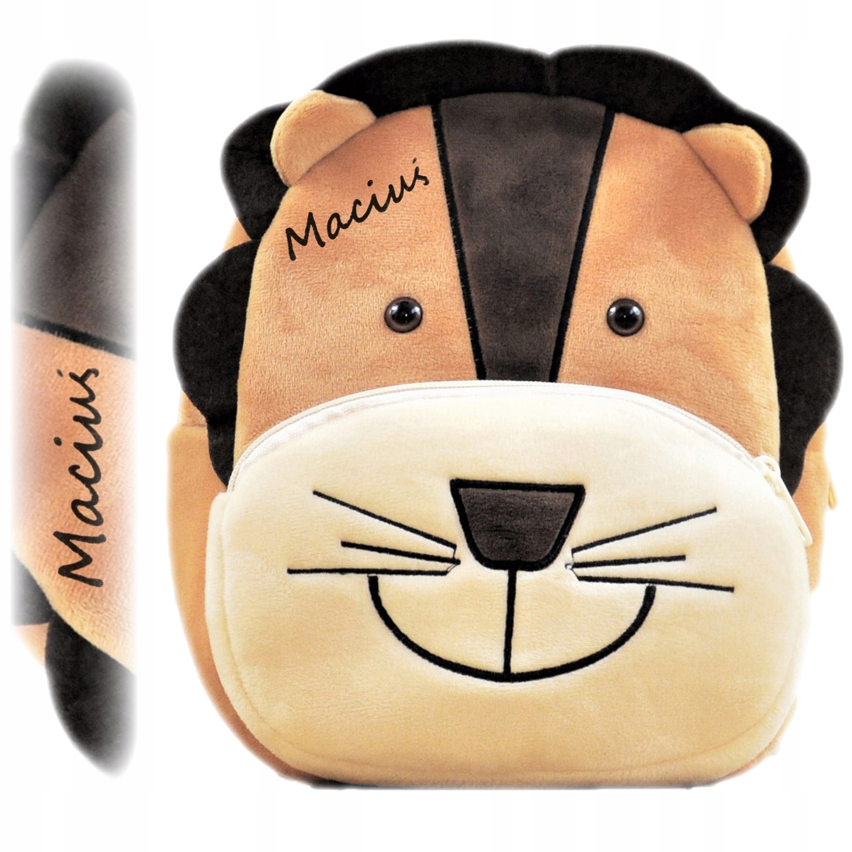 

Plecak Lew z Imieniem dla Przedszkolaka