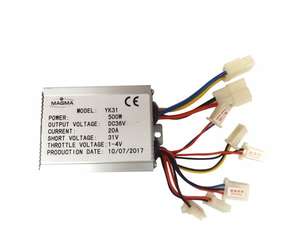 

Sterownik do silnika elektrycznego 36V 500W