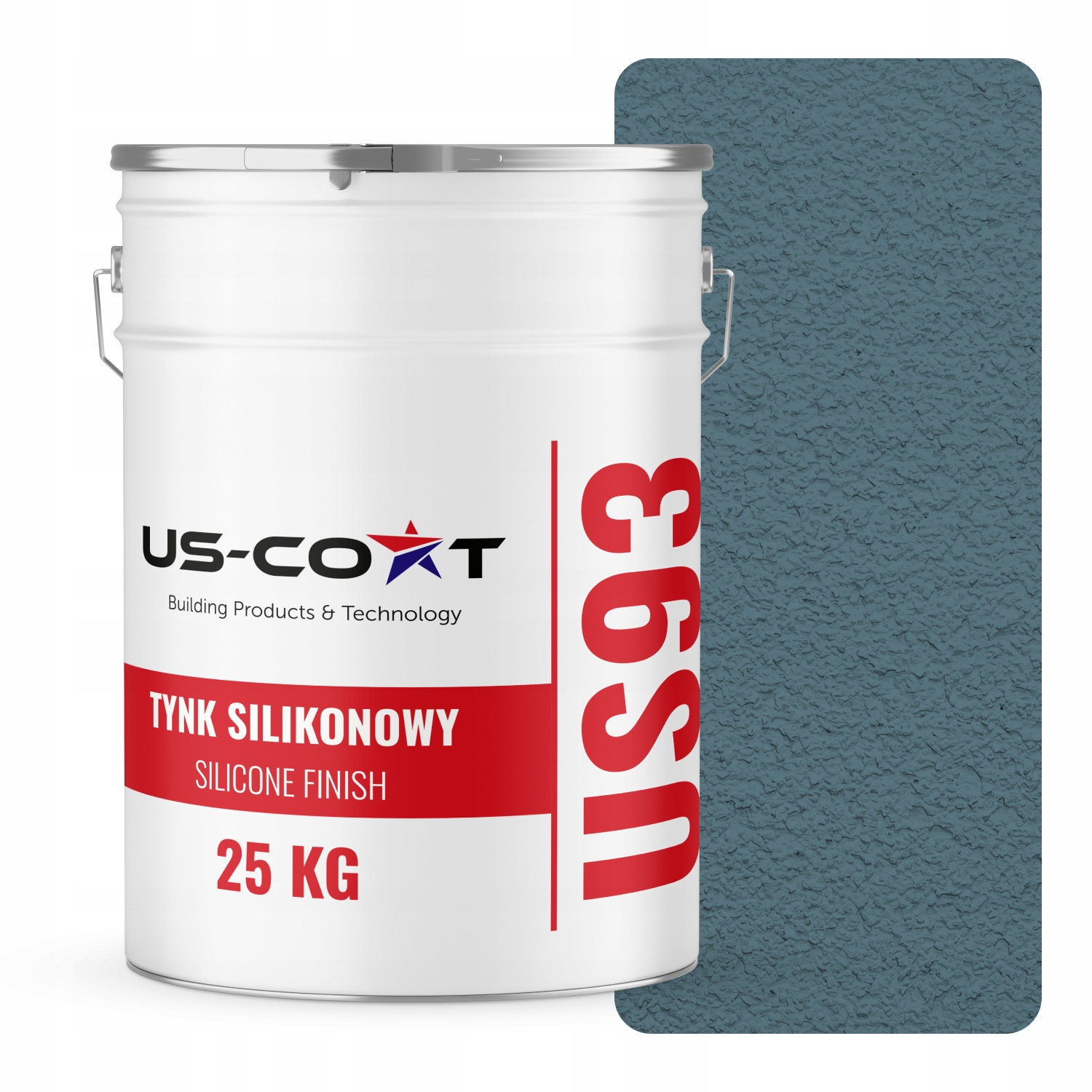 Silikónová Fasádna Omietka Tmavomodrá F136 25KG Baranek Granulácia 3.0 mm