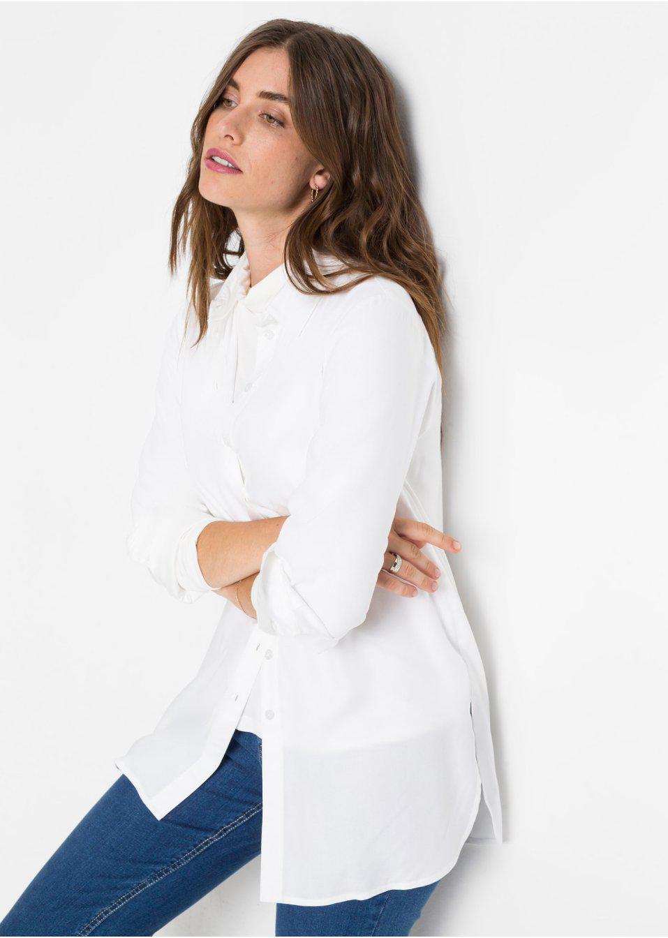 BONPRIX WNL J5D BIAŁA KOSZULA KLASYCZNA _/ 42 Płeć kobieta