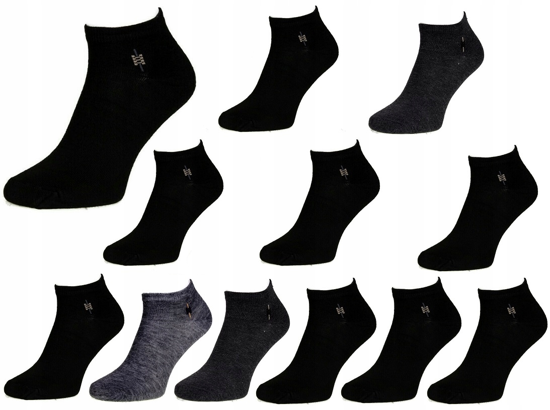 

12x Skarpety Skarpetki Stopki Bawełniane 40-43