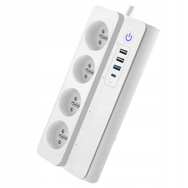 Linptech Xenon Matter – Zásuvková lišta s Usb porty, dálkově ovládaná