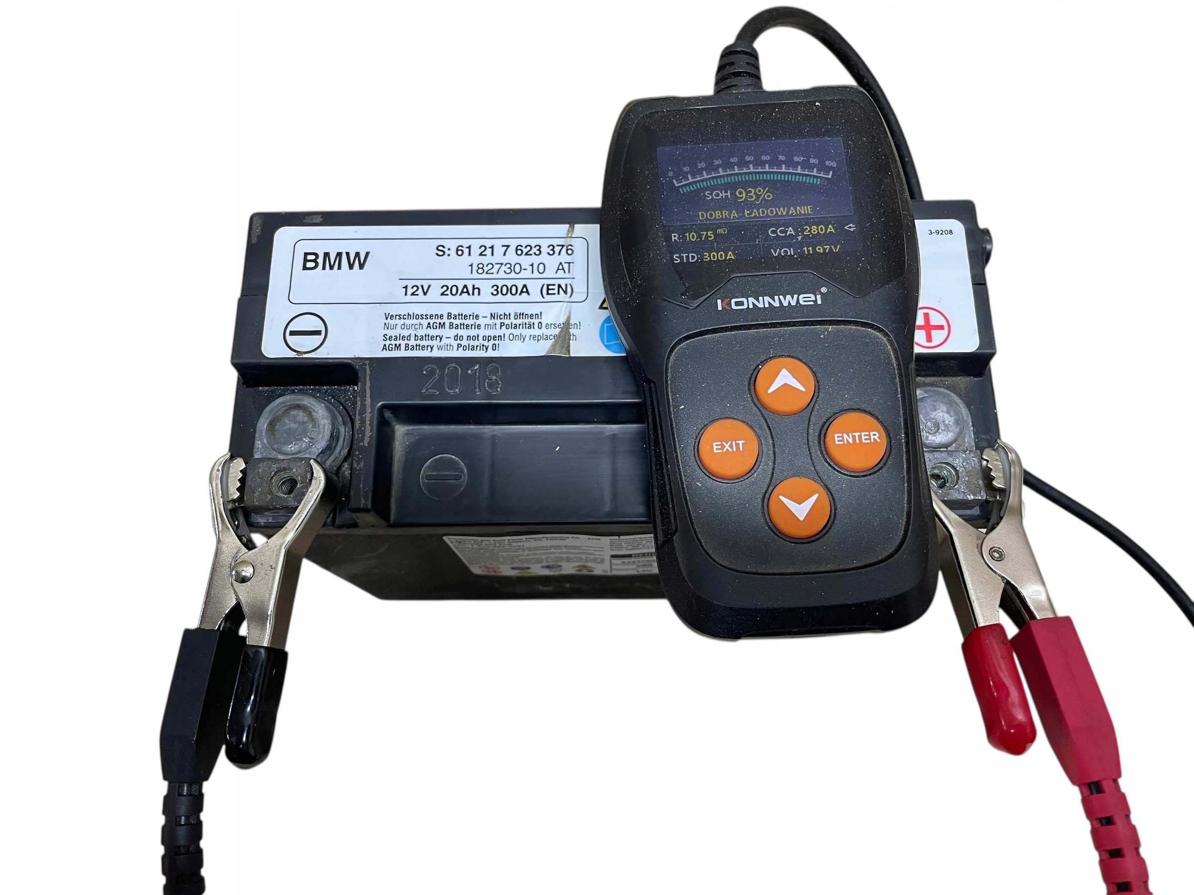 Batterie AGM START-STOP 12V 20AH 300A BMW / MINI 2018R Original