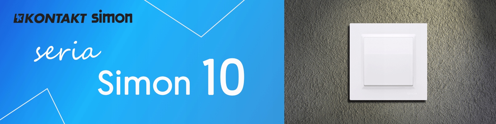 SIMON 10 Gniazdo Schuko IP44 białe CGSZ1B.01/11 Kolor biały