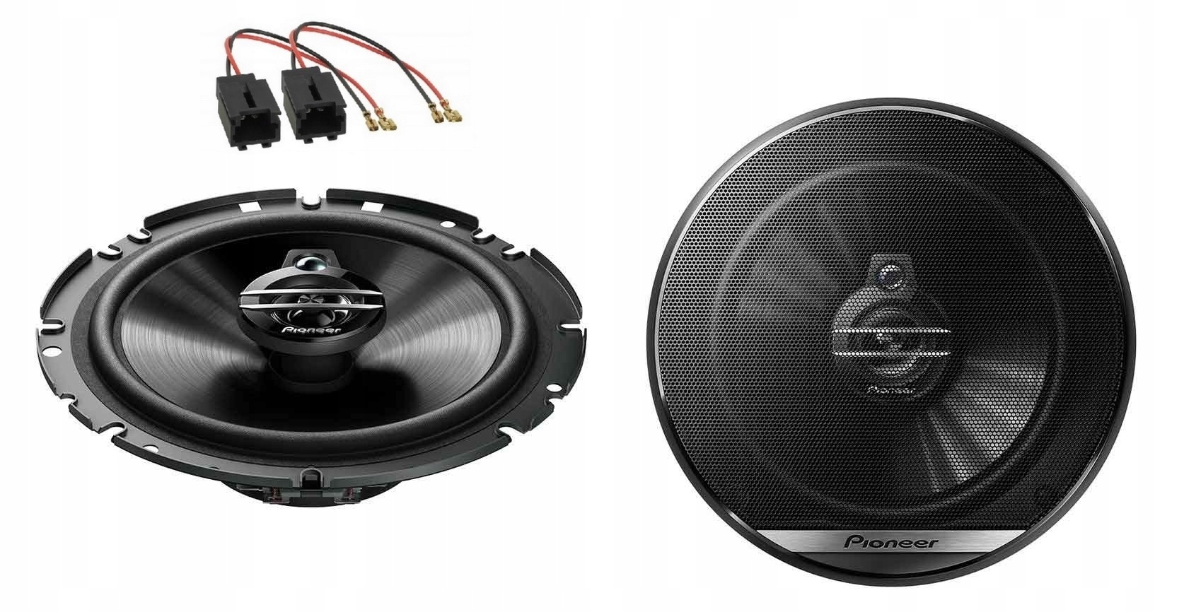 Pioneer TS-G1730F Reproduktory 165 mm 3-cestné Citroen C2 C3 C4 Peugeot 206 207