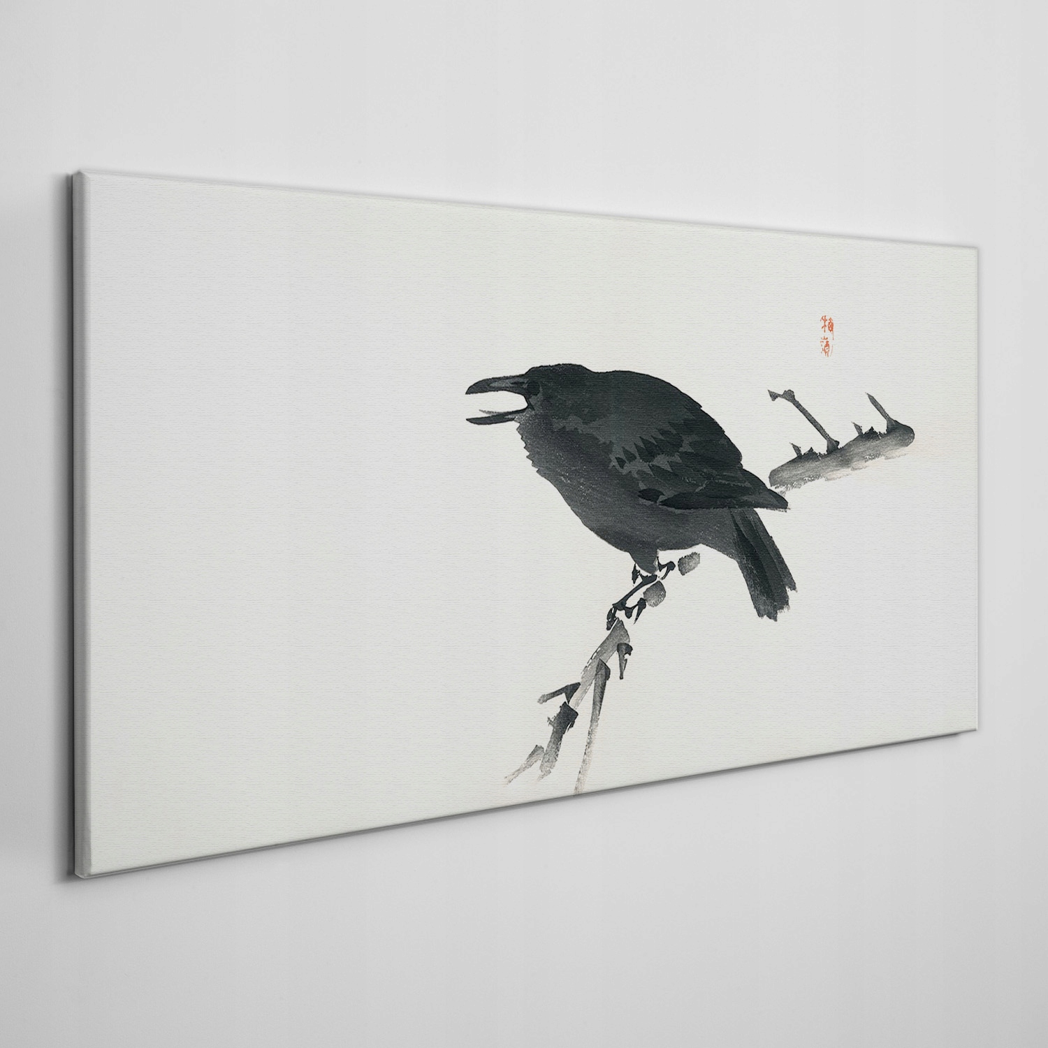 

Nowoczesny obraz na płótnie Ptak wrona 120x60 cm