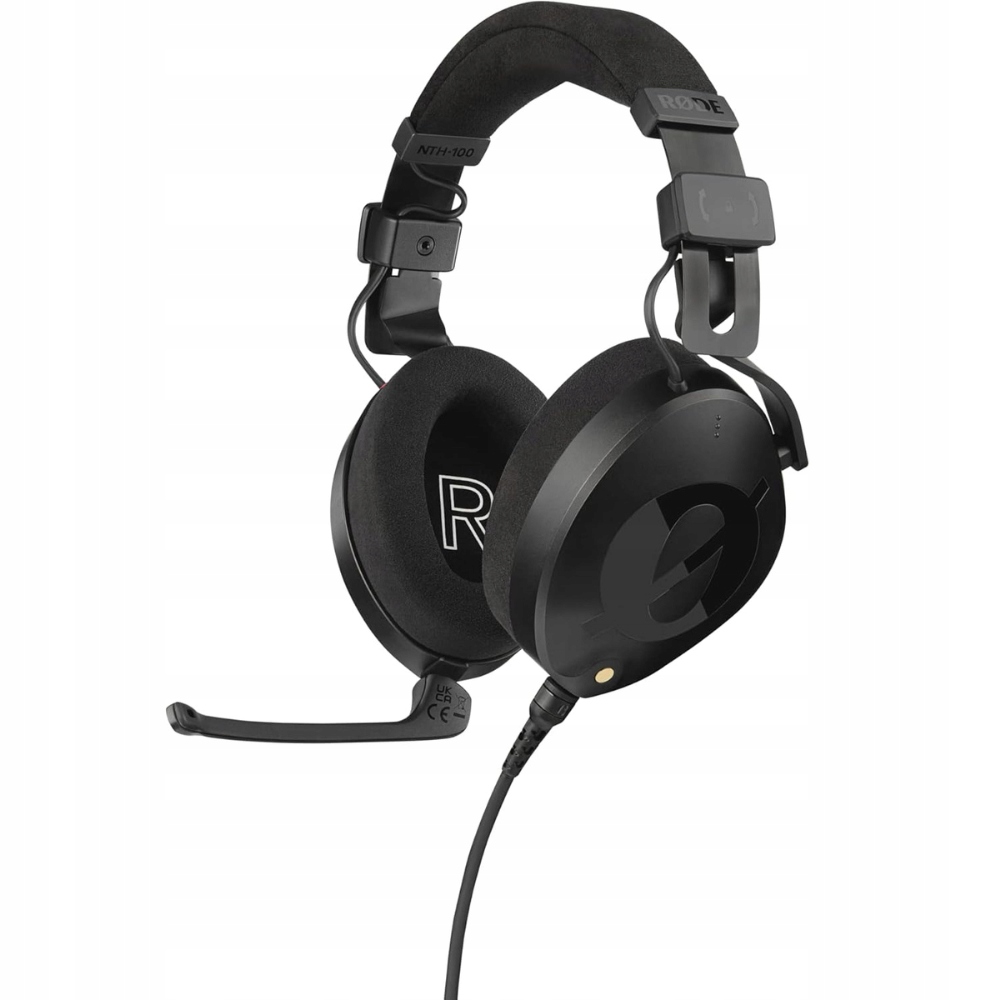 Rode NTH-100M Profesionální Sluchátka do uší s mikrofonem, černá