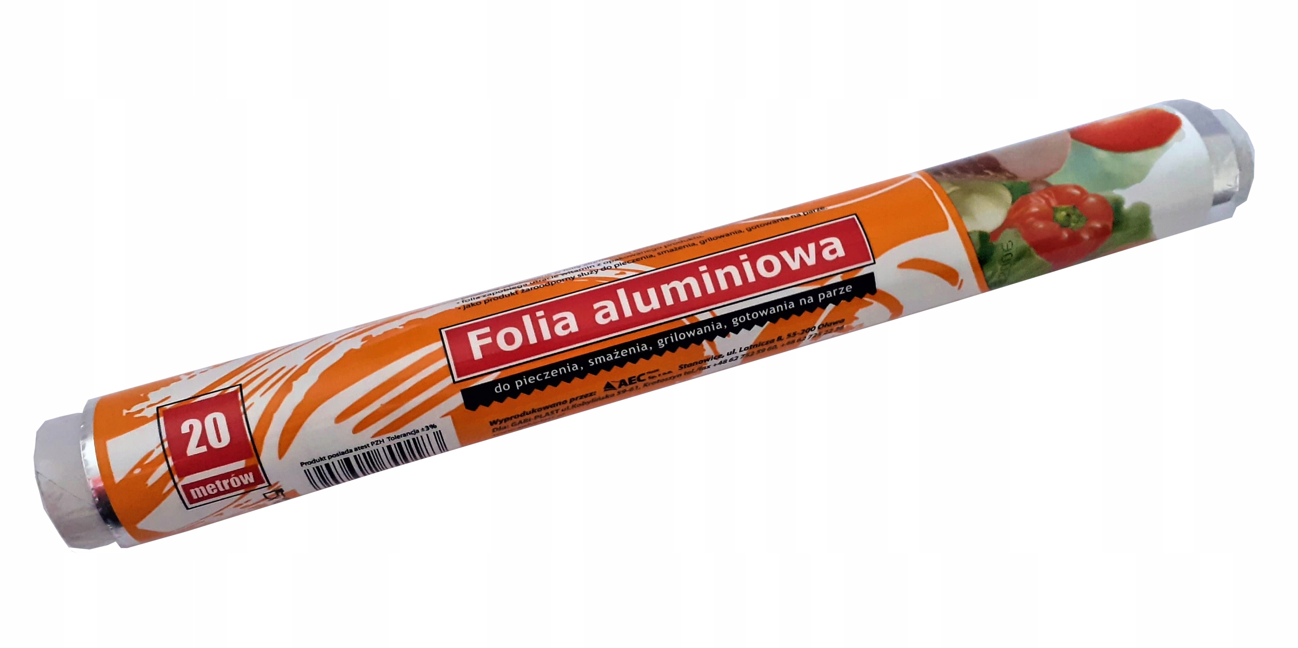 

Folia aluminiowa spożywcza 20 m 1 szt.
