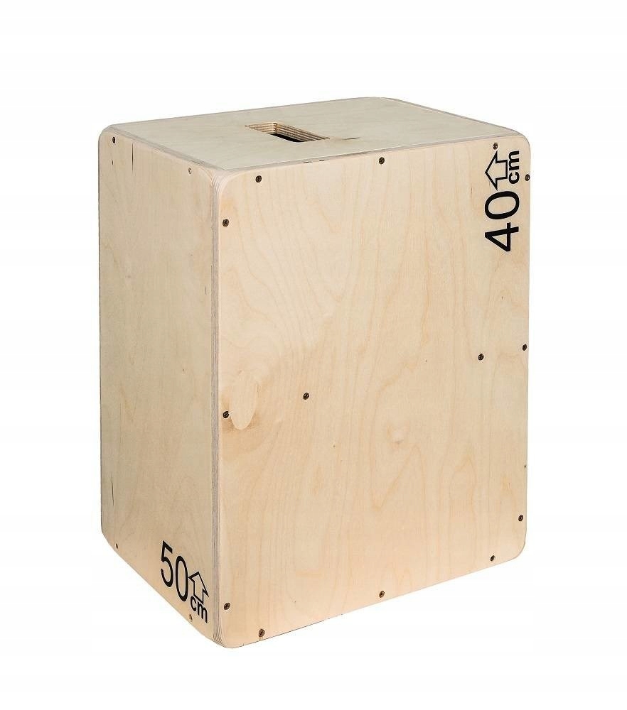 SKRZYNIA PLYOMETRYCZNA UNDERFIT 50X40X30cm Rodzaj step