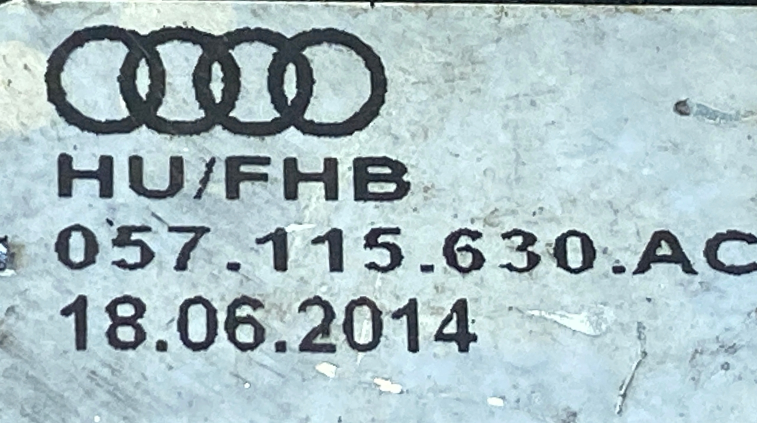 AUDI VW 4.2TDI BAGNET Ölpeilstab 057115630AC