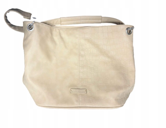 klasická béžová kabelka