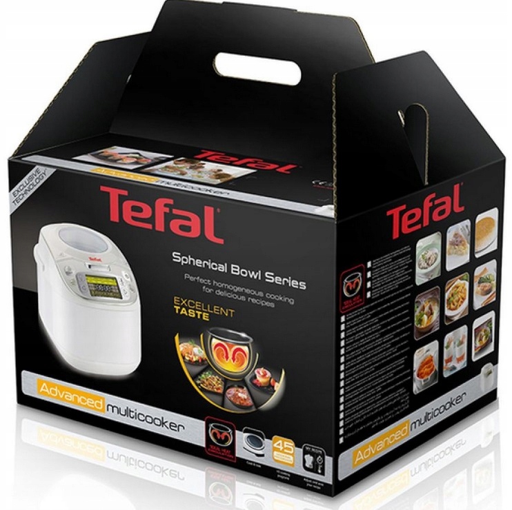 TEFAL Multicooker 45w1 5L Stal Nierdzewna Wyświetlacz LCD Książka Przepisów — miniatura 5