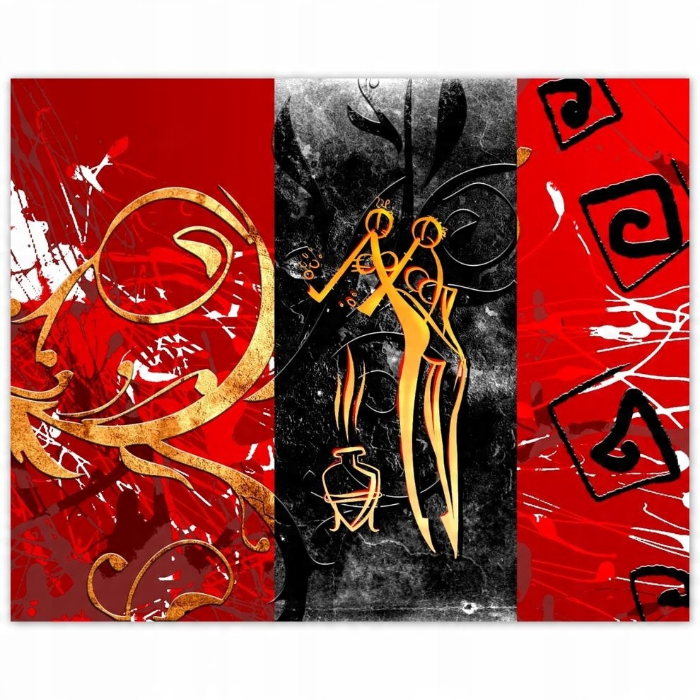 

Plakat 50x40 Przy kociołku