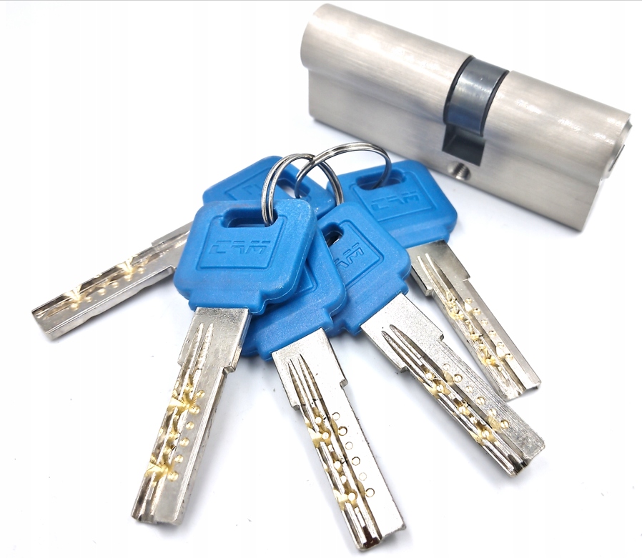 

Wkładka nawiercana od drzwi 40/55 klucz niebieski