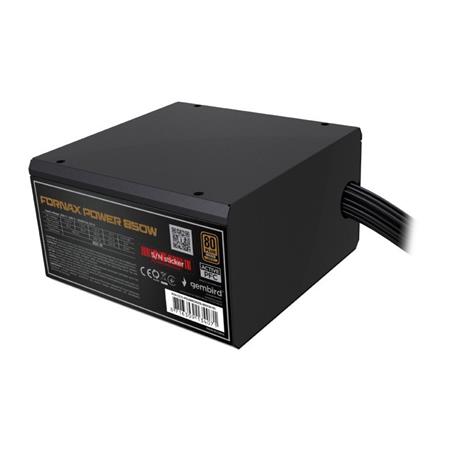 Gembird Napájecí zdroj Atx 850W s aktivním Pfc, 12 cm ventilátor, 80+ bronz