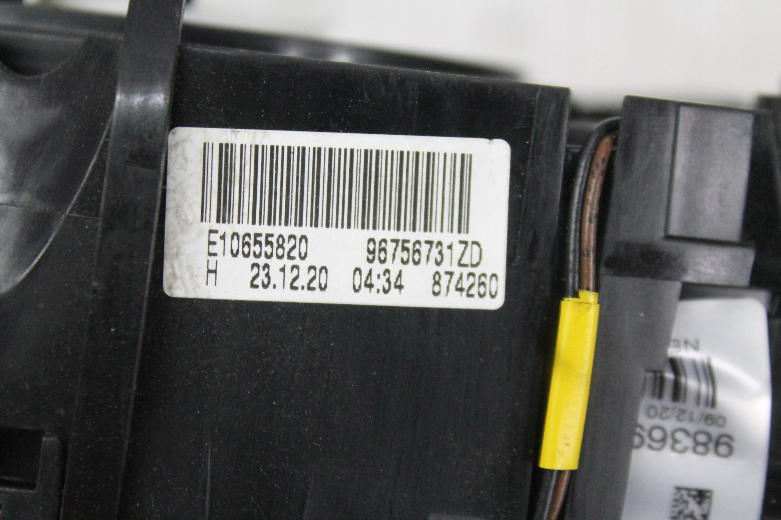 switch MANETKA 96756731ZD PEUGEOT 2008 II 19