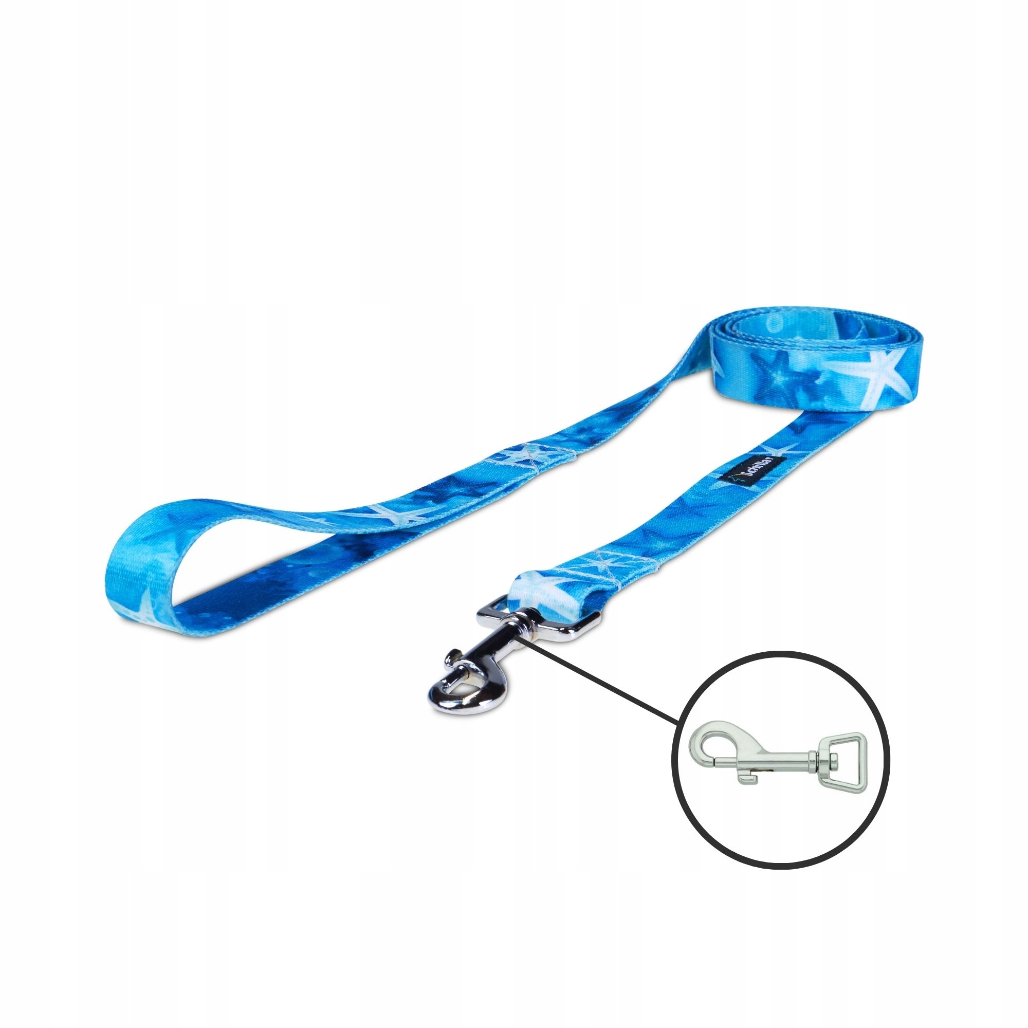 Levně Vodítko pro malého středního psa s hvězdicí 150 cm, 20 mm, velikost M