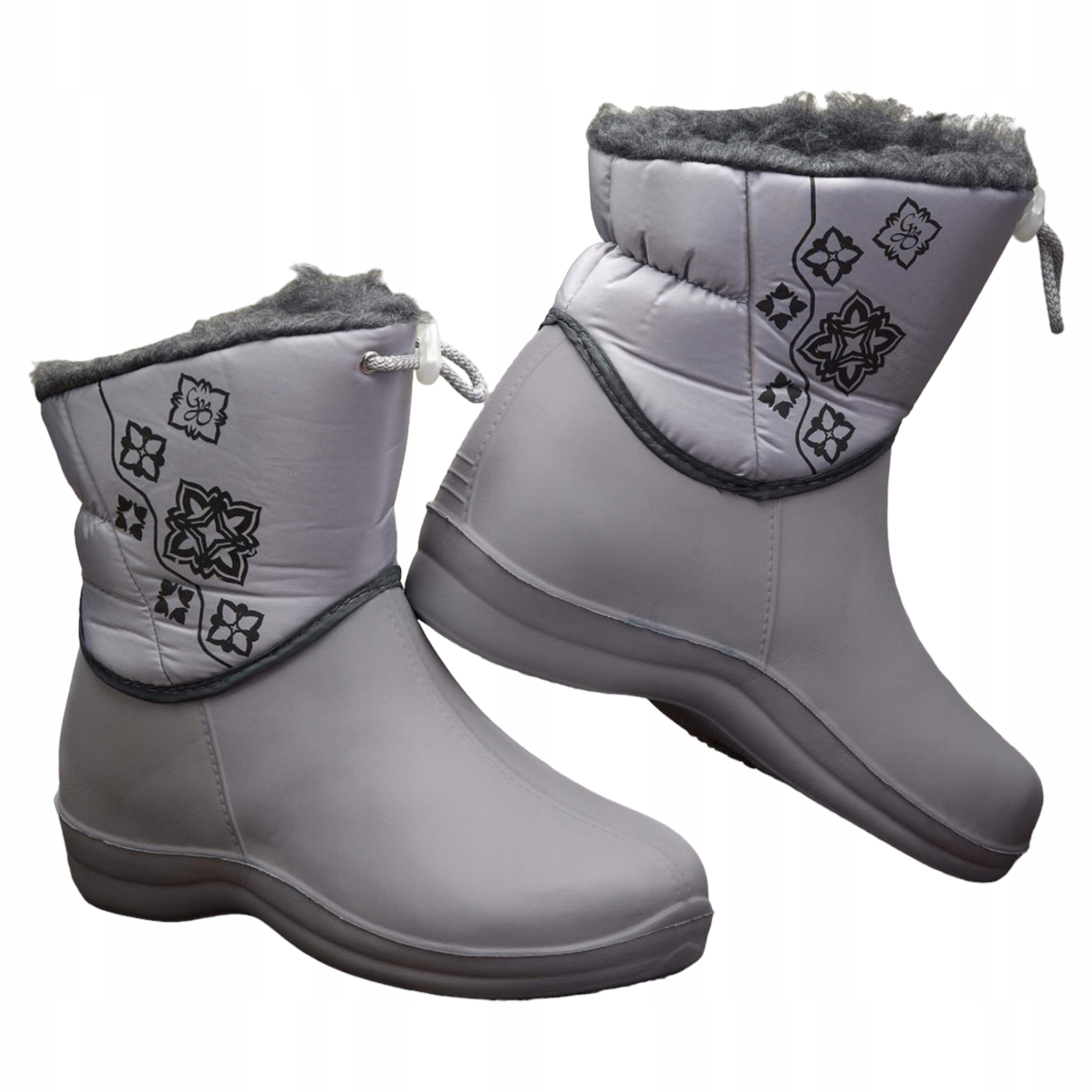 39 D-335 G GREY DAMSKI KALOSZ ze ściągaczem Marka inna