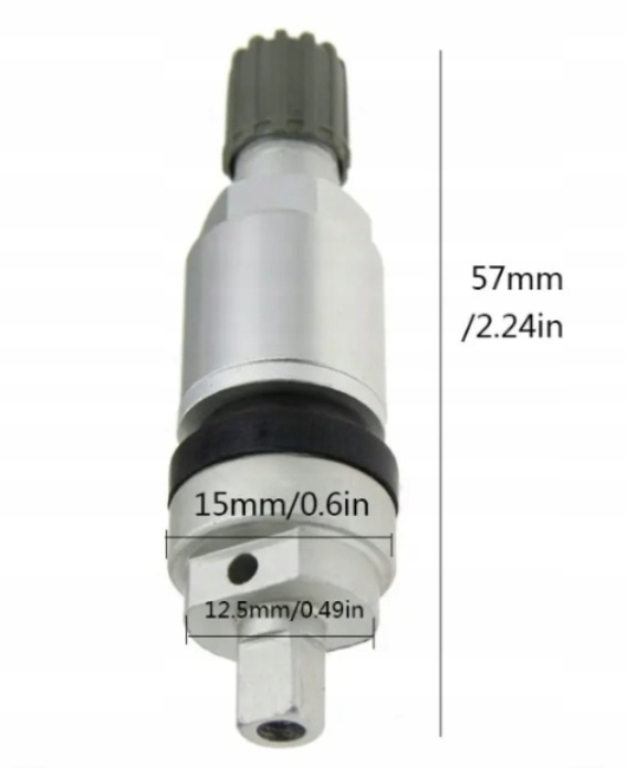 Wentyl Aluminiowy Czujnika Schrader OEM EZ-SENSOR Kod producenta TPMS-1Lal
