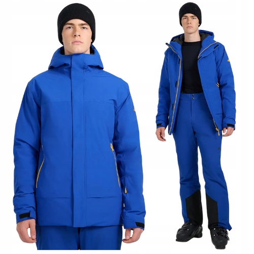 4F Kurtka Męska Zimowa Narciarska Z Membraną Na Narty W Góry Nieb Pro M