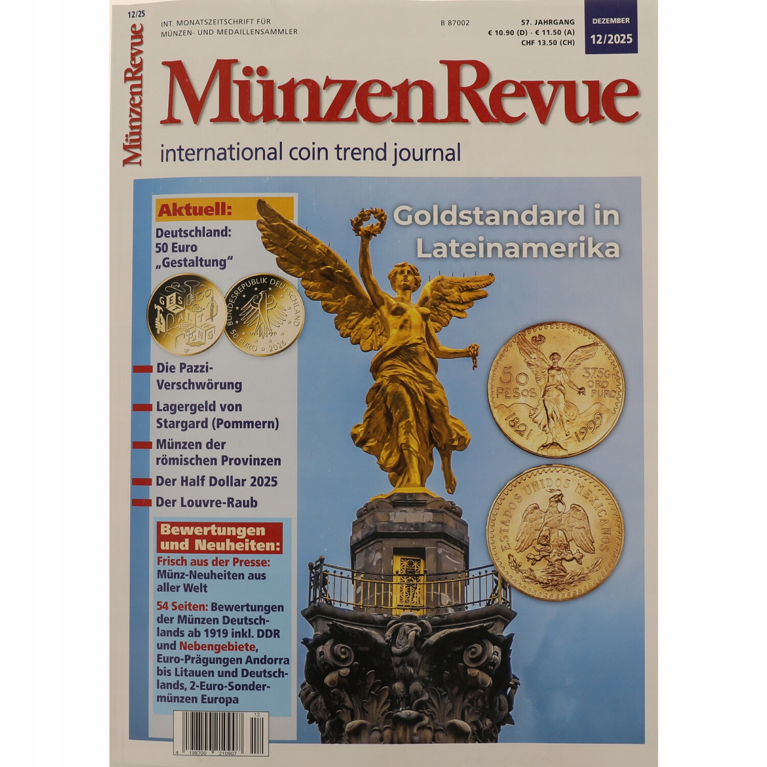 MünzenRevue wydanie 12/2025
