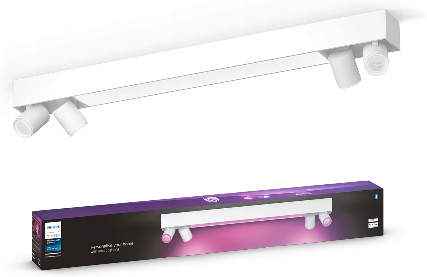 Led stropná lampa Reflektor 56.8W Rgb Tw Smart Zigbee Philips Hue Centris