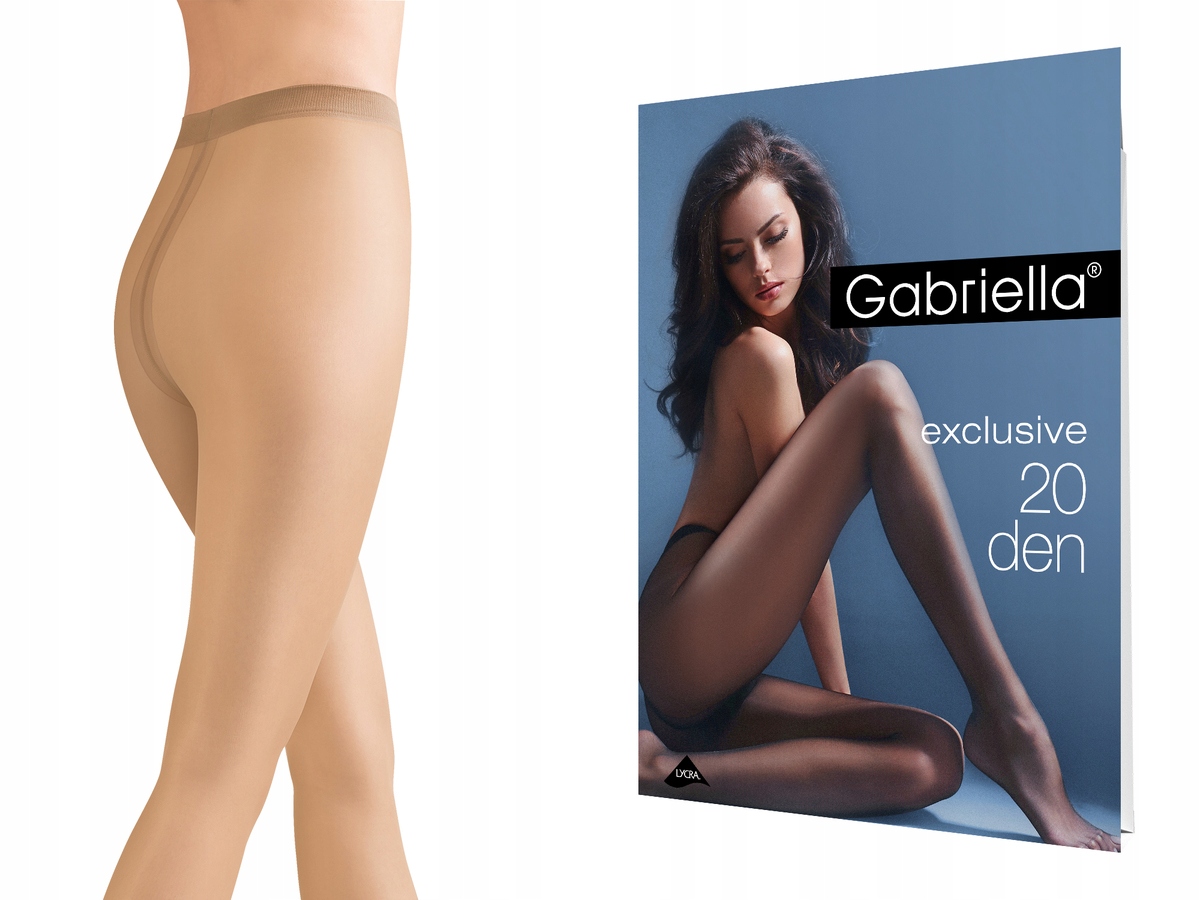 

Rajstopy Gabriella Exclusive 20 den Beige 4