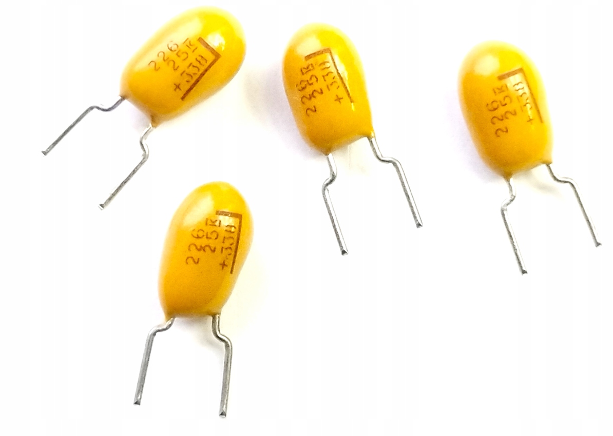 [4szt] Kondensator tantalowy 22uF 25V 20% raster 5mm T356H226M025AS Kemet
