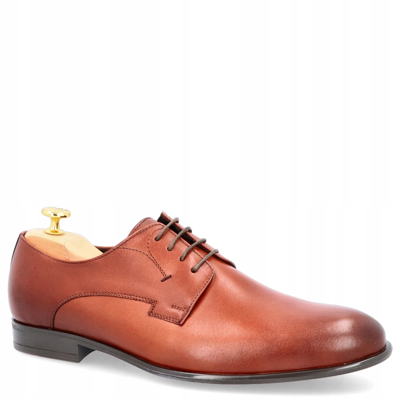 Pánské kožené polobotky Tapi C-6951 Hnědé 39