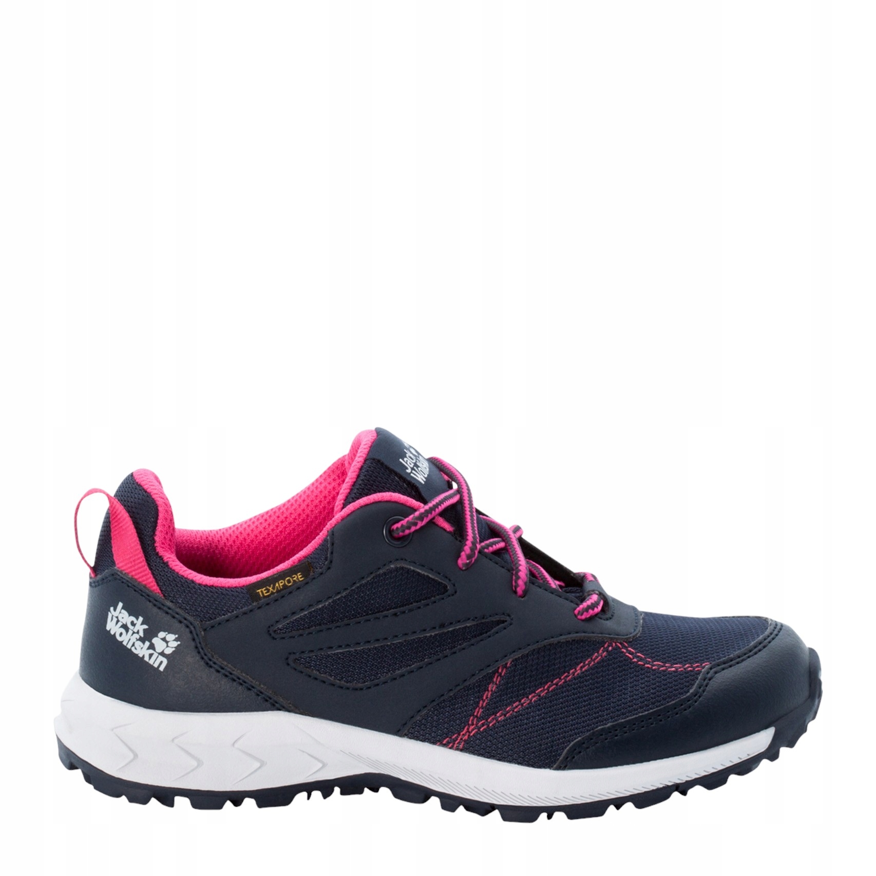 Buty sportowe dziecięce dla dziewczynki lekkie Jack Wolfskin Woodland
