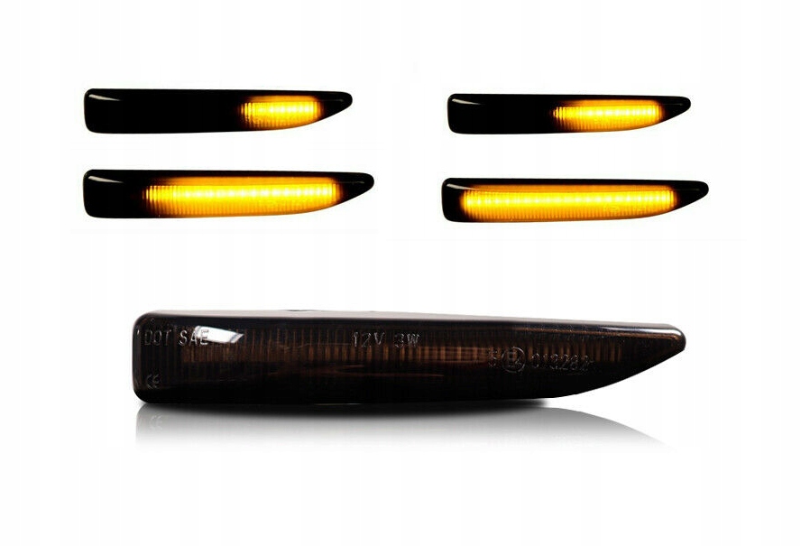 SK046 - Динамические светодиодные указатели поворота BMW 7 серии E65 E66 E67