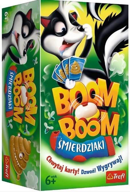 

Trefl Gra Boom Boom Śmierdziaki Karciana Rodzinna