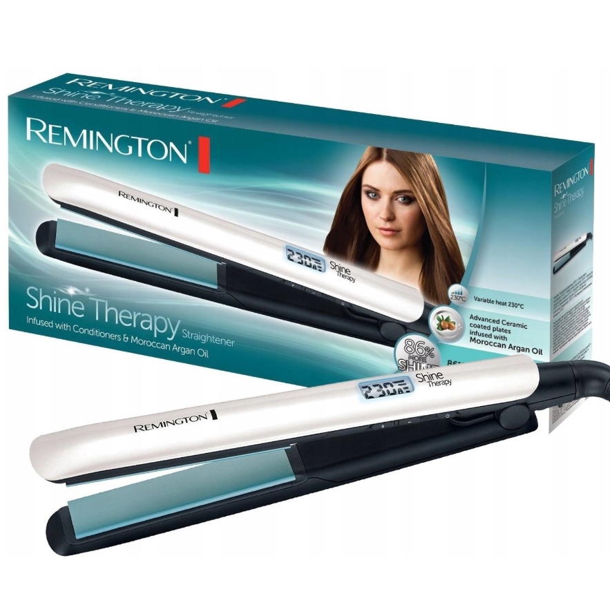 Remington S8500 Shine Therapy – Prostownica Z Olejkiem Arganowym-Zdjęcie-0