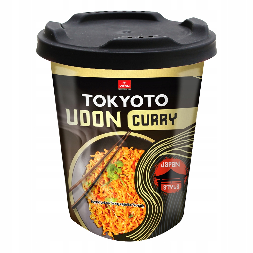 Levně 5 x Vifon-tokyoto- DanieUDON Curry s kuřecími nudlemi (lehce pikantní) 85 g