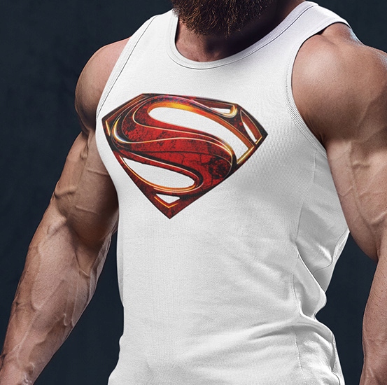 TANK TOP FILMOWE SUPER MAN Marka inna
