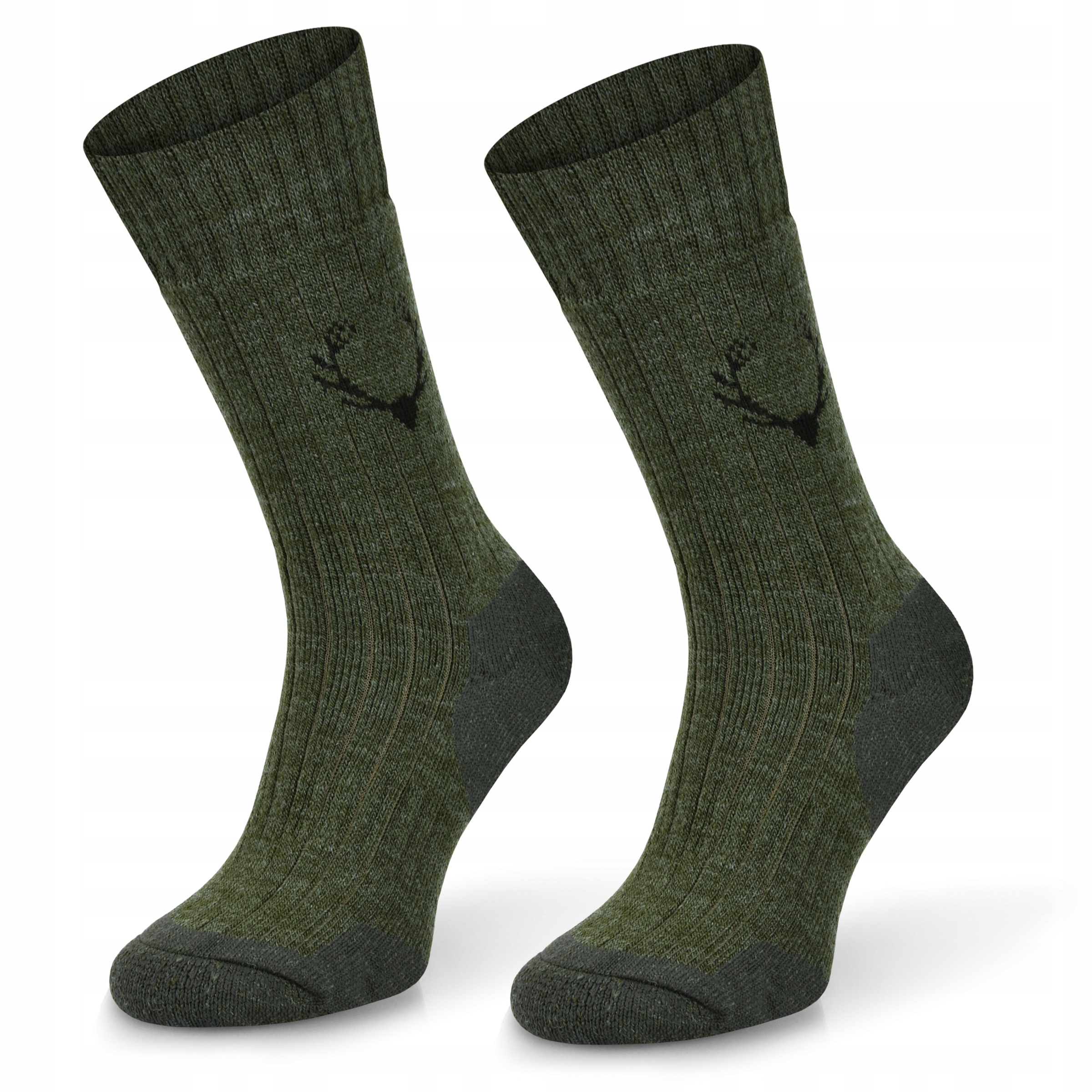 Termoaktywne skarpety myśliwskie na polowanie 40% wełny merino Comodo 35-38