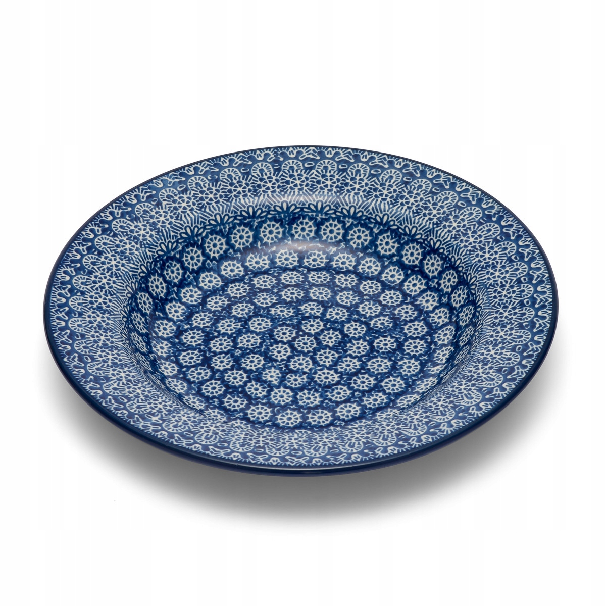 Hlboký tanier 24 cm Ceramika Artystyczna Bolesławiec