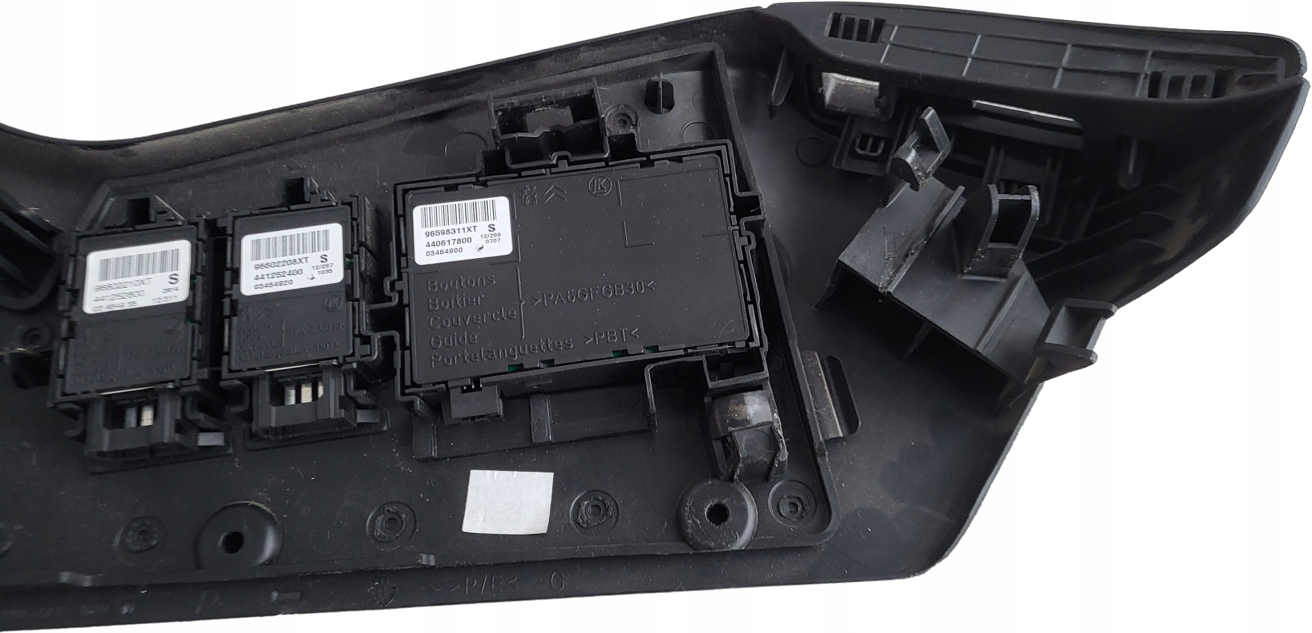 CITROEN C5 III X7 LIFT cover left plastic seat levers