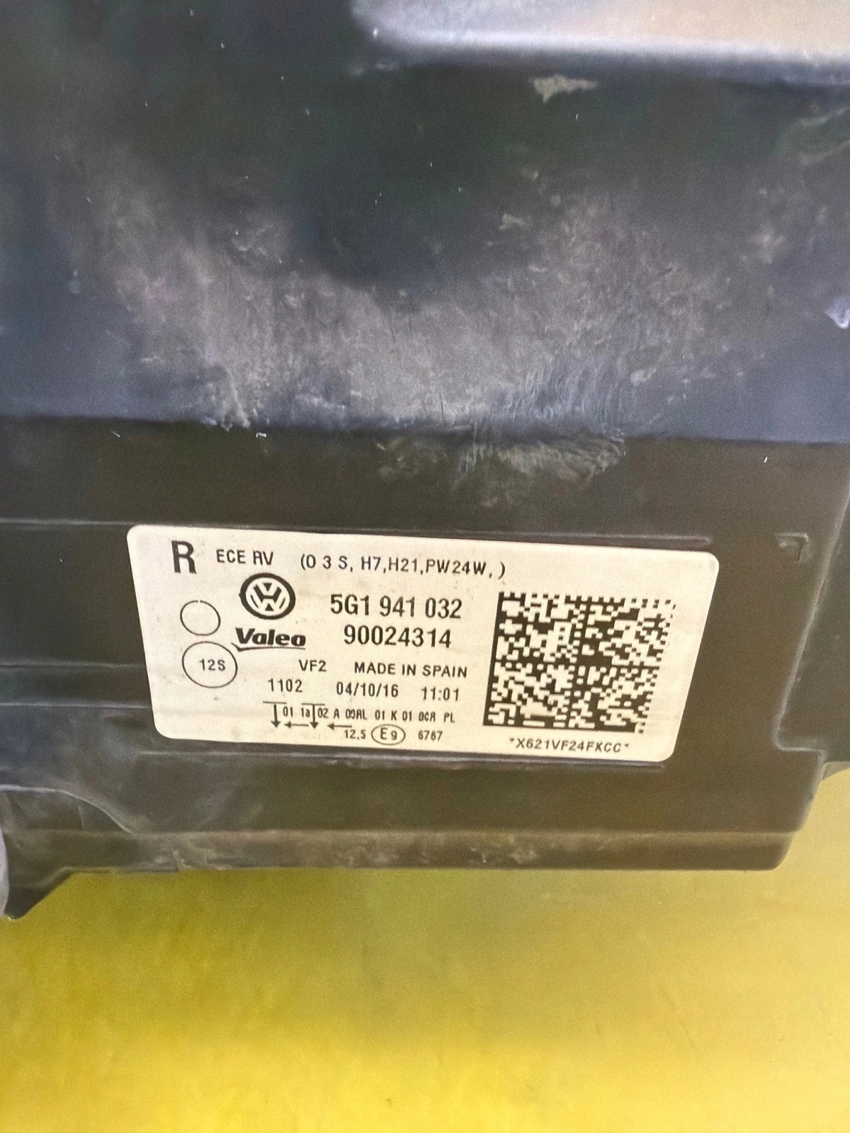 light right VW Golf VII Bi-Xenon 5G1941032